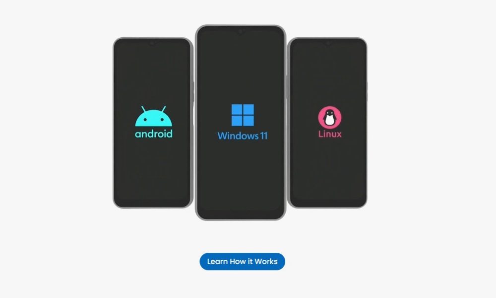 NexPhone ya disponible para reserva, un smartphone todo en uno que soporta Android, Linux y Windows 11