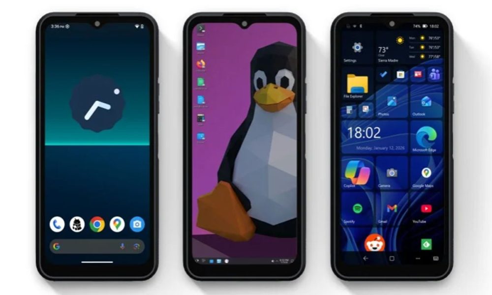 El NexPhone recupera Windows Phone, además de correr Android y Linux