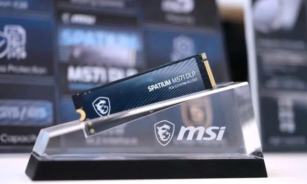 MSI presenta la SSD SPATIUM M571 DLP