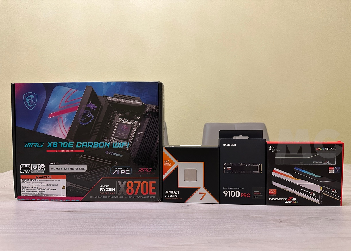 componentes análisis Ryzen 7 9850X3D