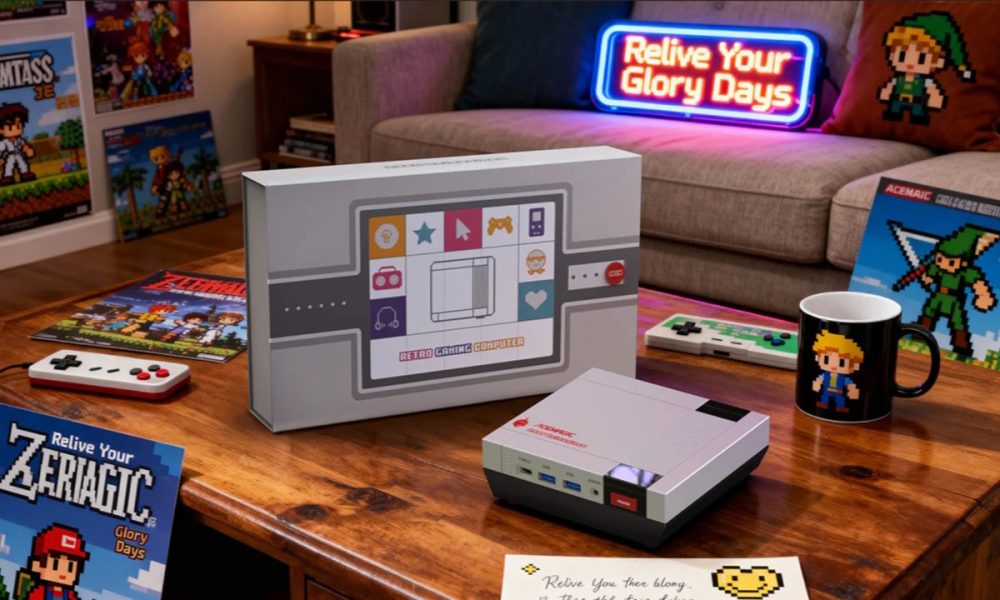 El ACEMAGIC Retro X5 parece una NES, pero en realidad es más potente que Xbox Series S