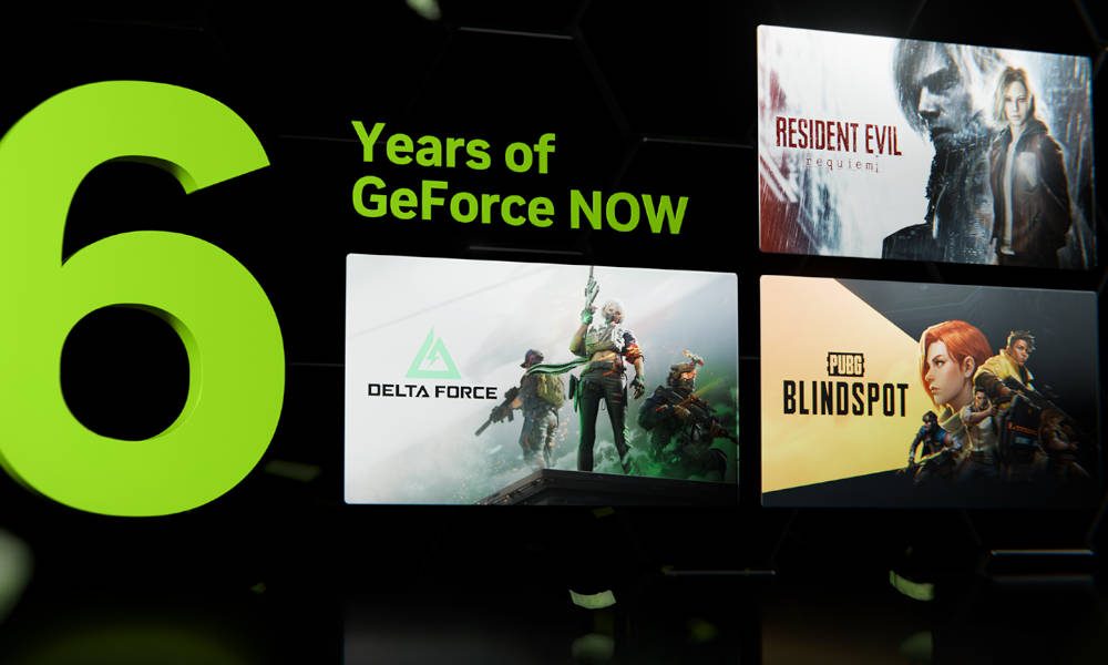 GeForce Now cumple seis años y acelera con DLSS 4
