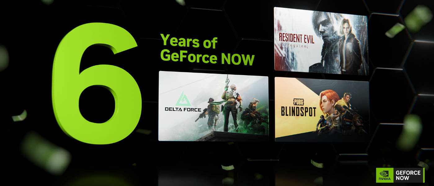 GeForce Now cumple seis años y acelera con DLSS 4