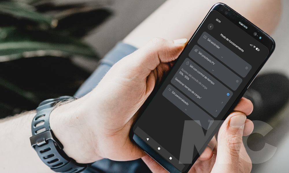 App Bluetti controlando el Elite 200 V2