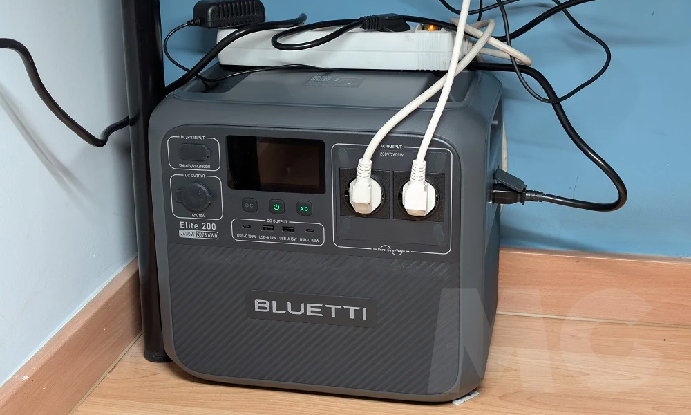 Bluetti Elite 200 V2 en un entorno doméstico