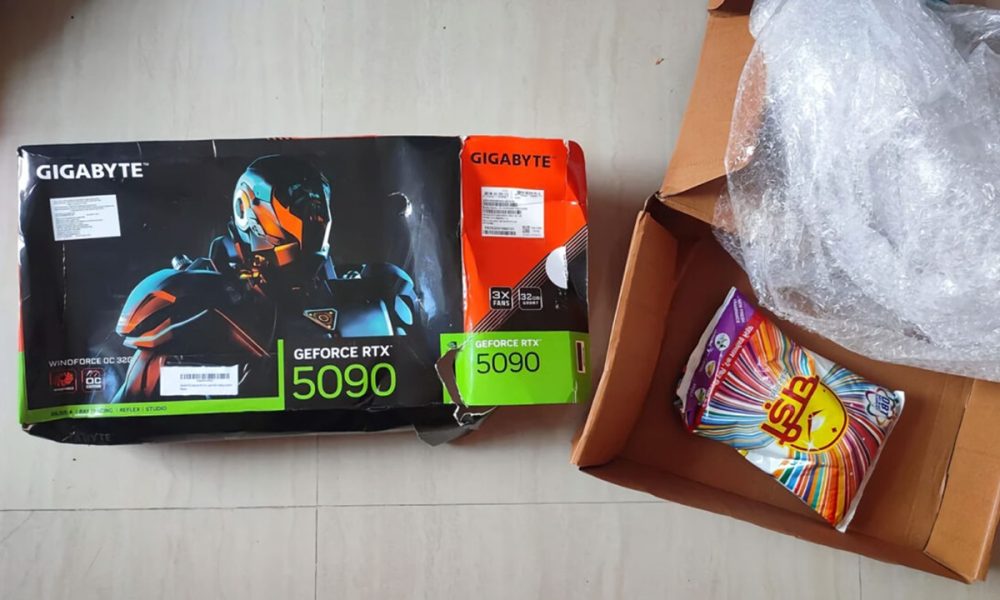 Tarjetas gráficas vacías estafa