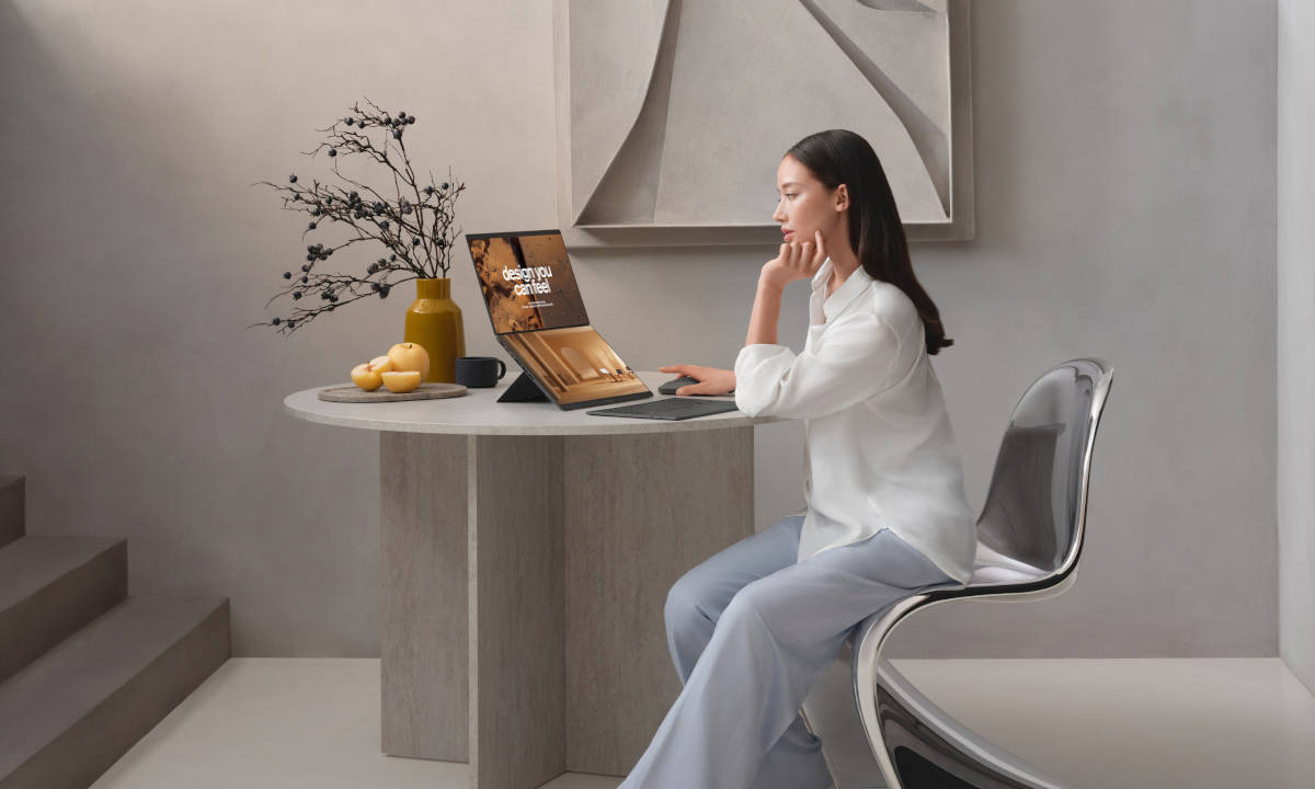 ASUS Zenbook DUO mejora su diseño de doble pantalla