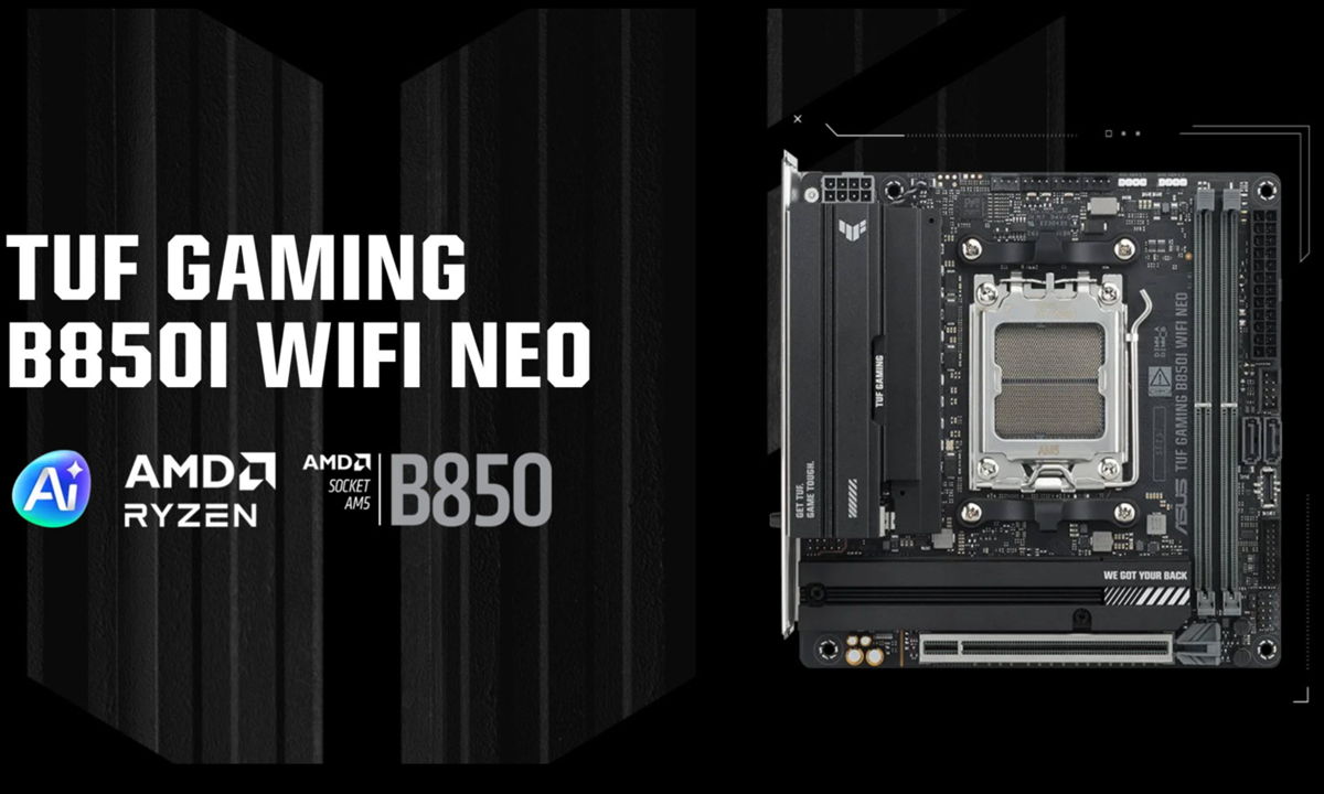 ASUS TUF Gaming B850I WiFi Neo