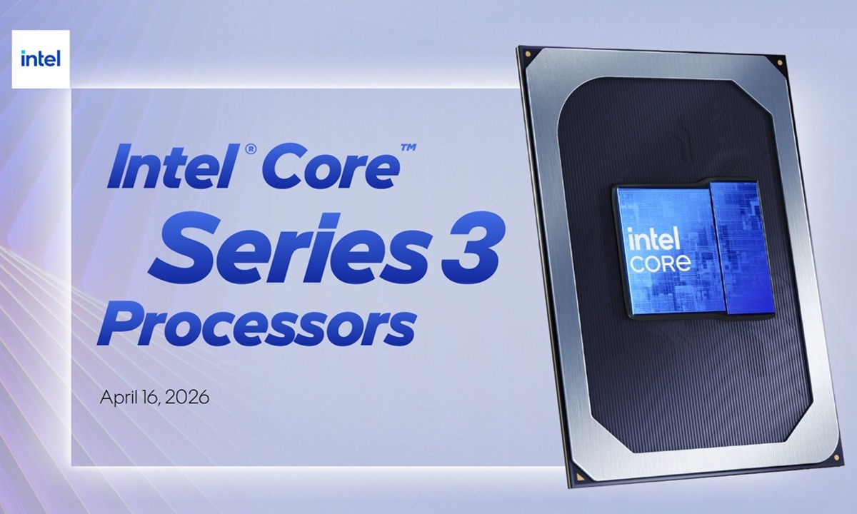 Intel Core Series 3 procesadores portada