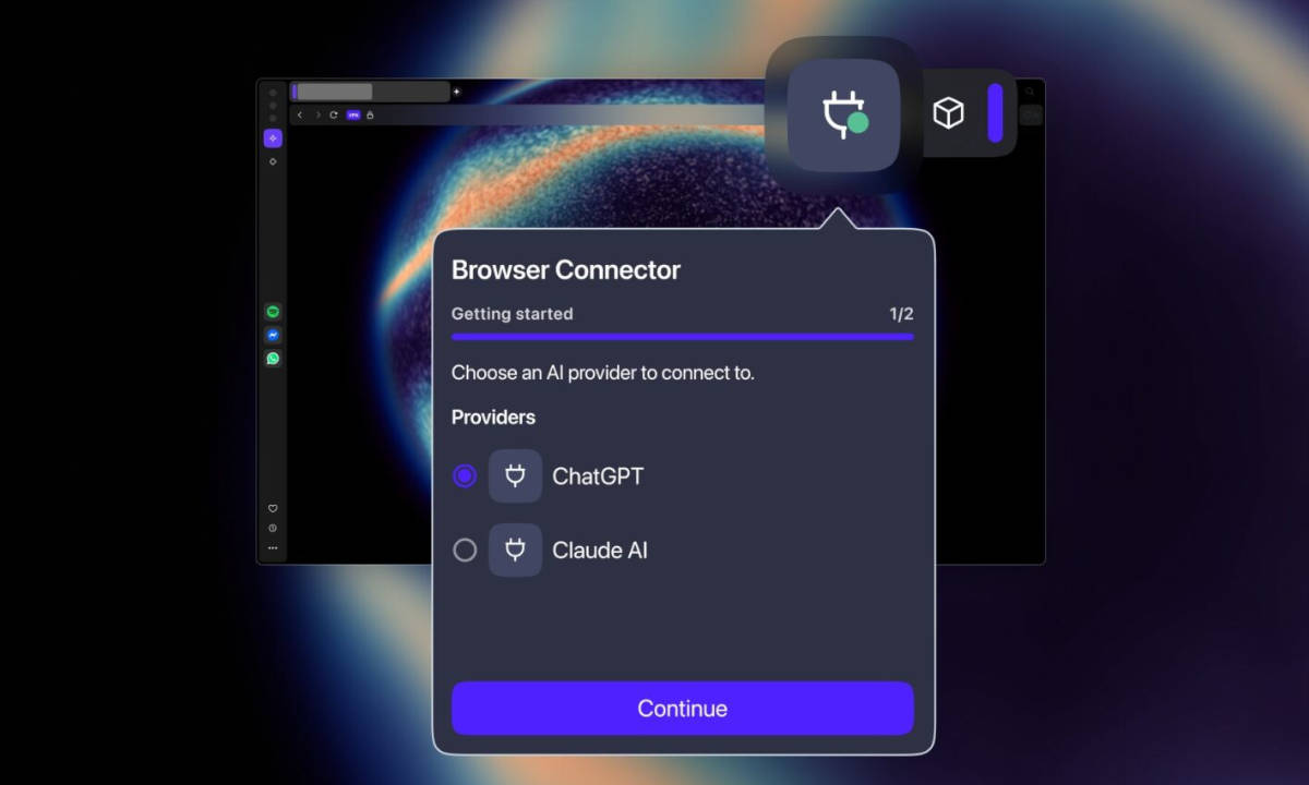 Opera apuesta por la IA contextual con Browser Connector