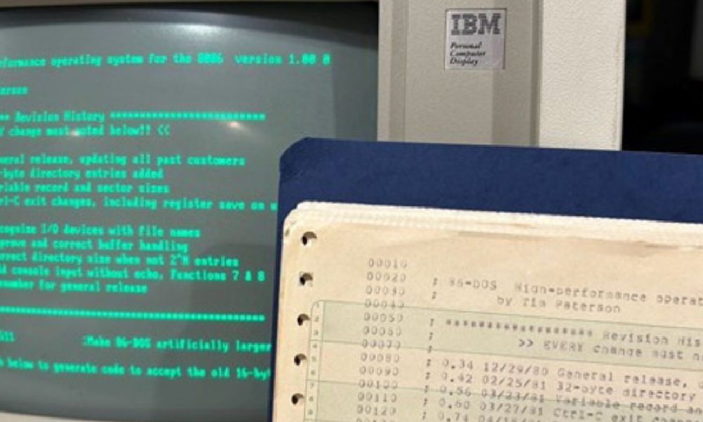 Microsoft libera el código fuente del sistema DOS