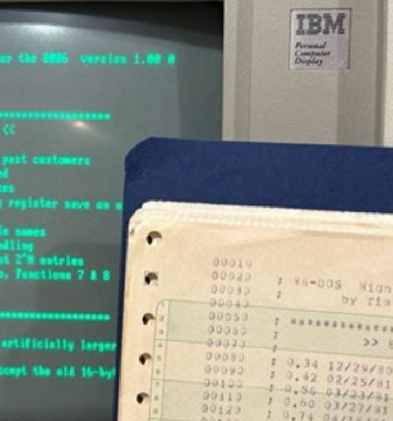 Código fuente del sistema DOS