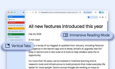 pestañas verticales en Chrome
