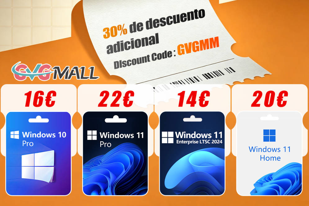 Windows 11 no deja de mejorar, y ahora puede ser tuyo, legalmente, por tan solo 18 euros en GVGmall