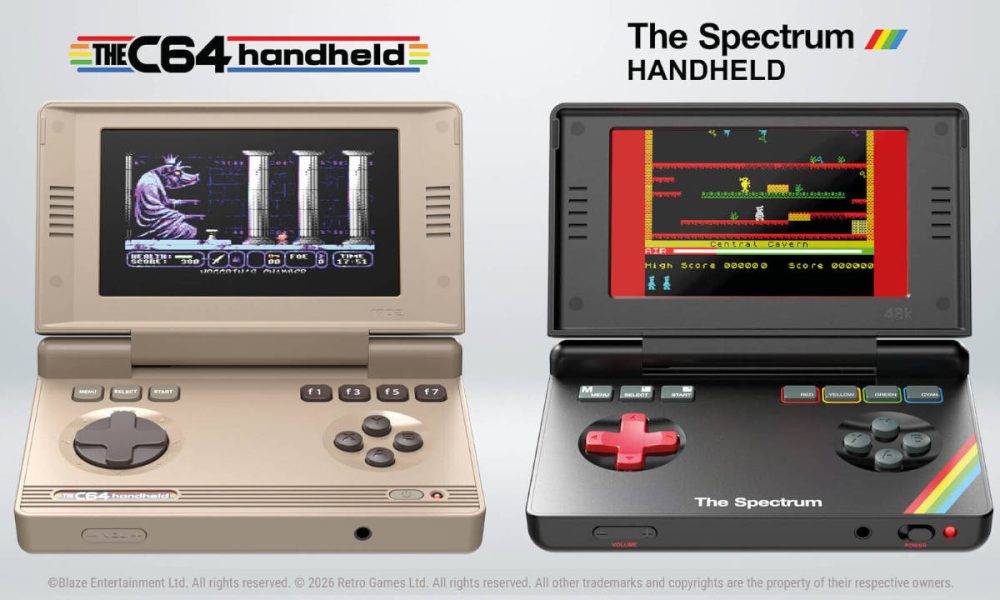 Commodore 64 y Spectrum regresan en formato portátil