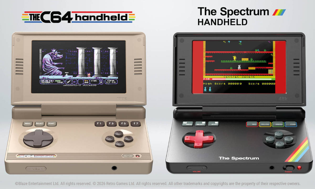 Commodore 64 y Spectrum regresan en formato portátil