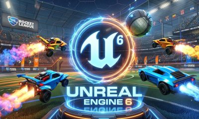 unreal engine 6 rocket league generada con google AI gemini