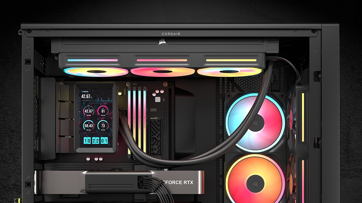 Corsair iCUE LINK TITAN II ULTRA 360 LX LCD