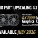 FSR 4.1 RDNA 3