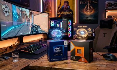 Intel y AMD cpus generada con google gemini ia