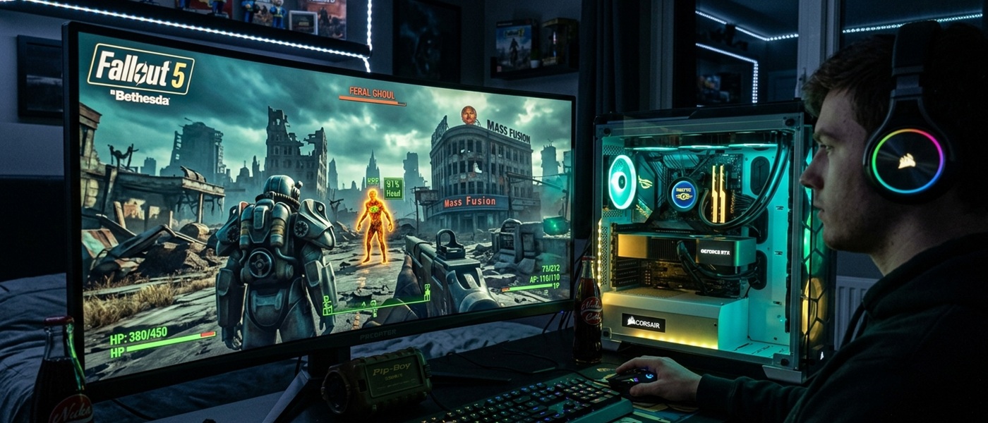 fallout 5 generada con google gemini AI