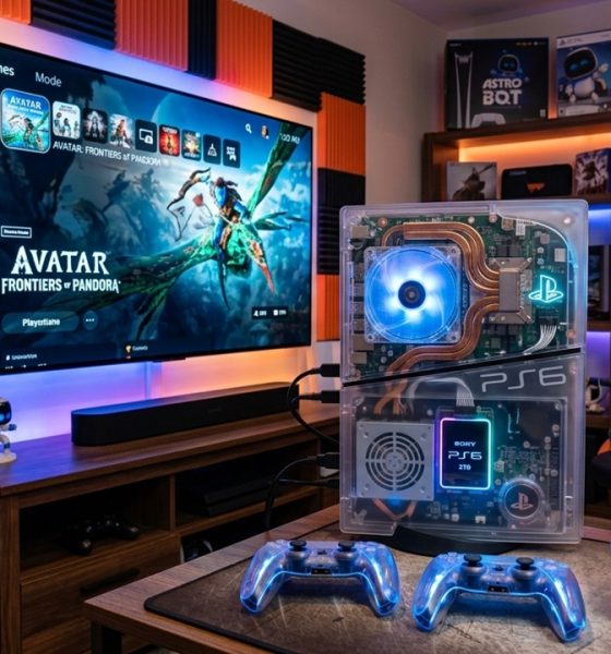 ps6 concepto generado con google gemini ia