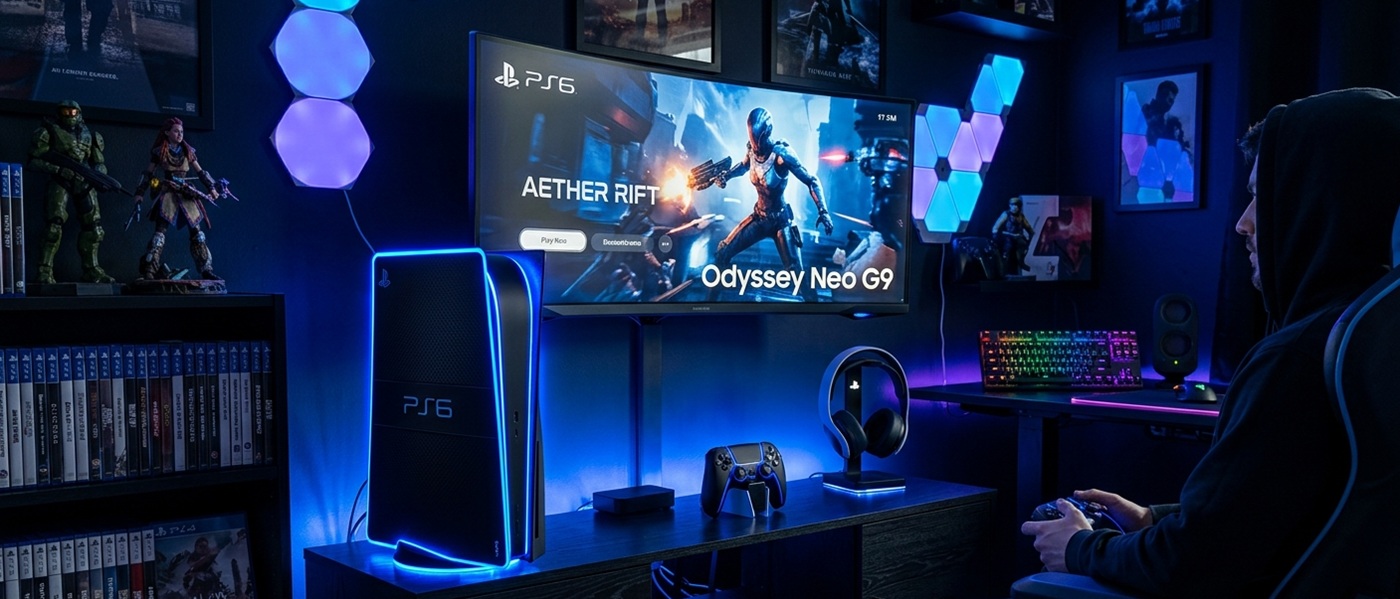 ps6 generada con google gemini AI