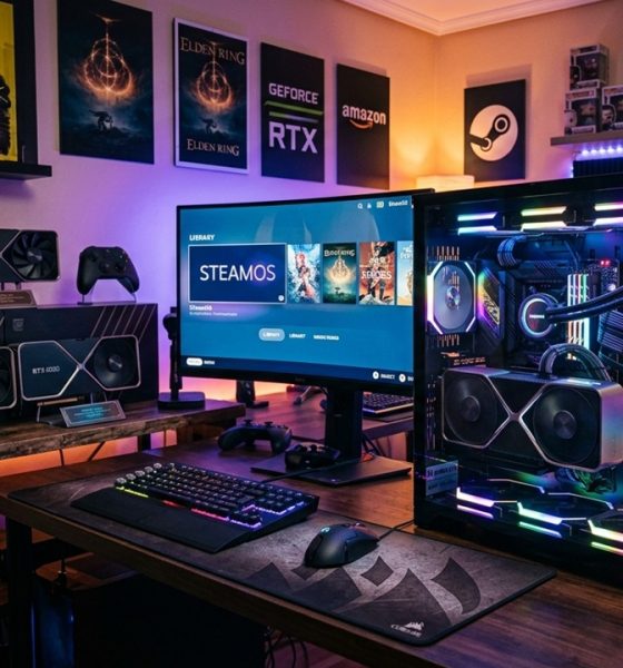 steamos nvidia generada con google gemini IA