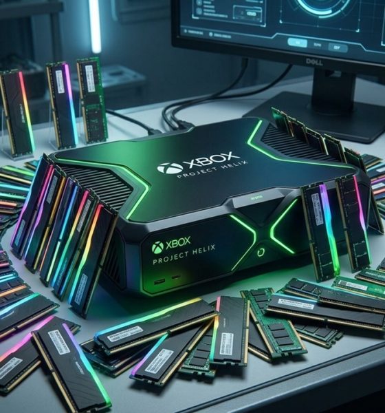 xbox project helix generada con google gemini AI