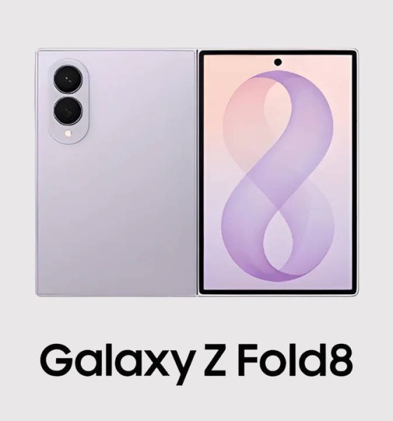 Galaxy Z Fold 8 queda casi totalmente al descubierto