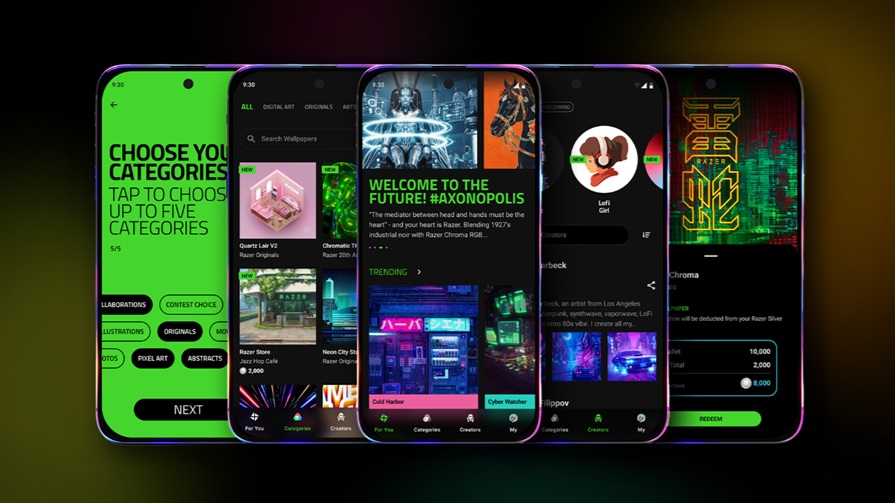 Razer Axon Wallpaper Engine