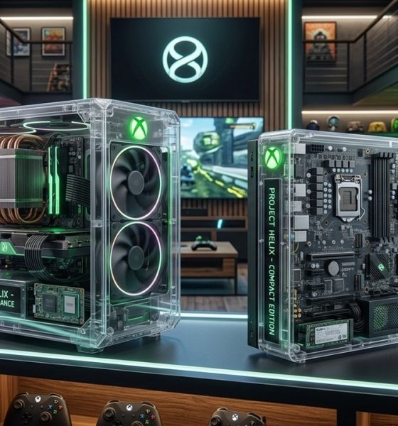 Xbox Project Helix generada con google Gemini AI