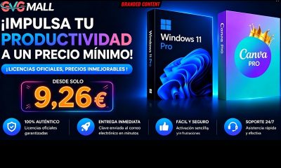 licencias windows 11 pro y canva pro