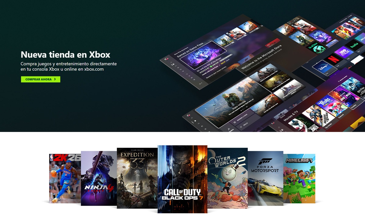 tienda xbox juegos