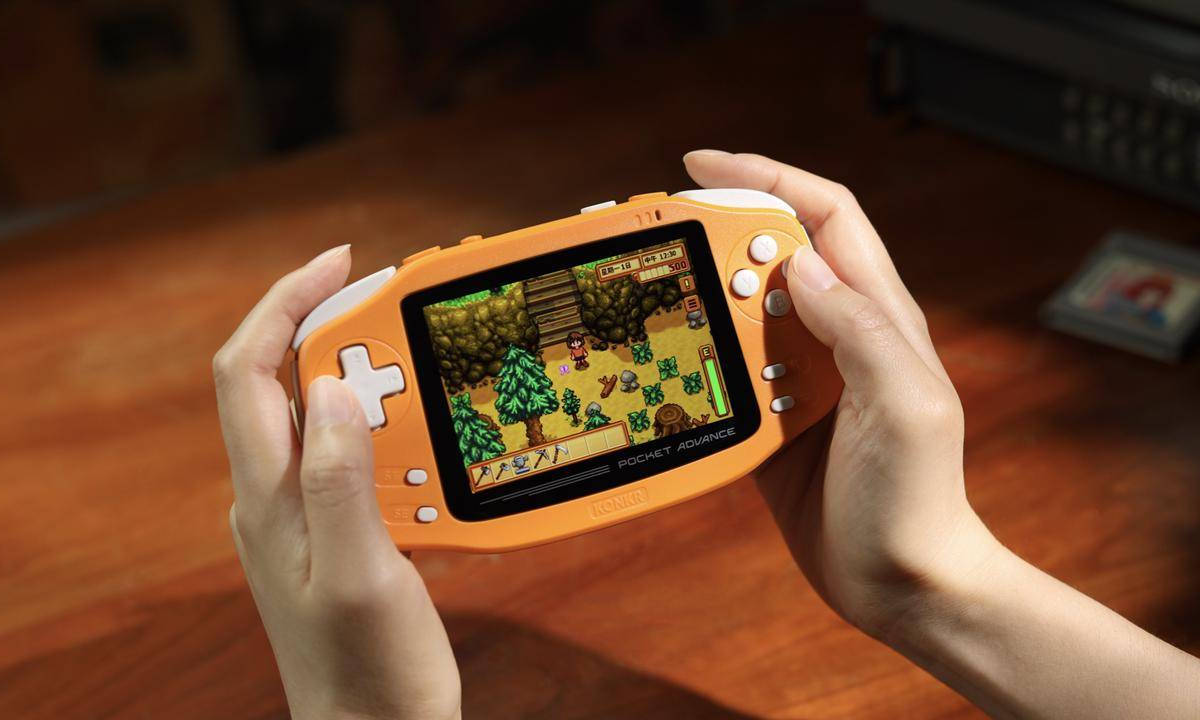 KONKR Pocket Advance reimagina Game Boy Advance