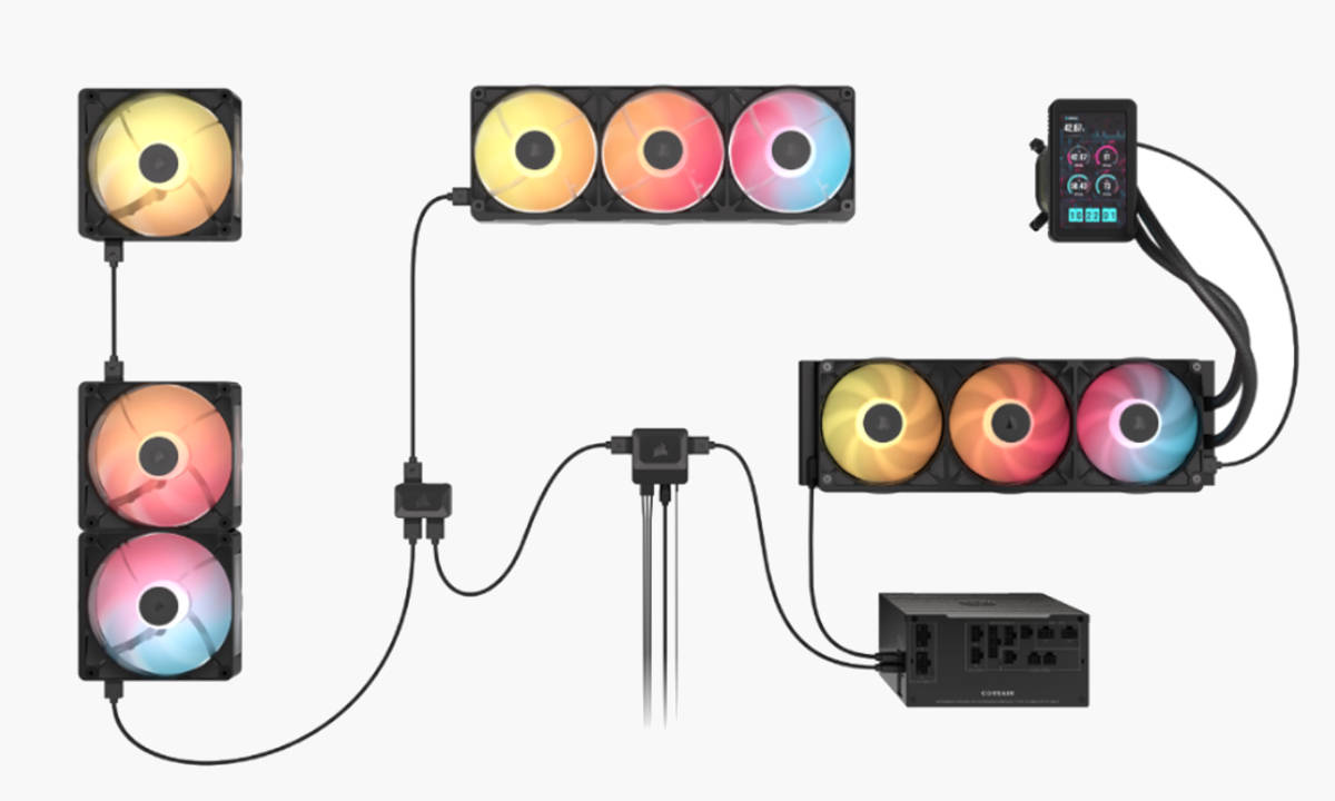 Corsair refuerza iCUE LINK con más refrigeración y personalización