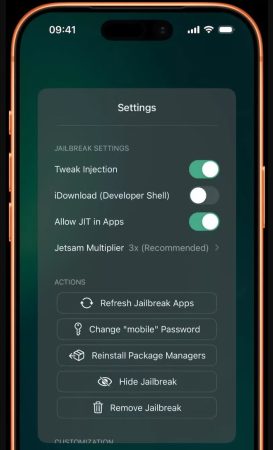 Dopamine 3.0, llega el jailbreak para iOS 26