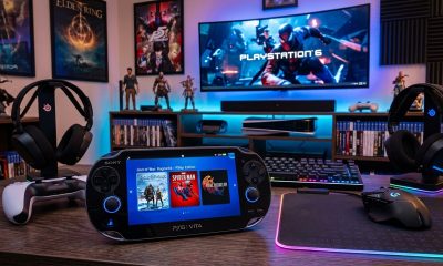 PS6 portátil generada con google gemini AI