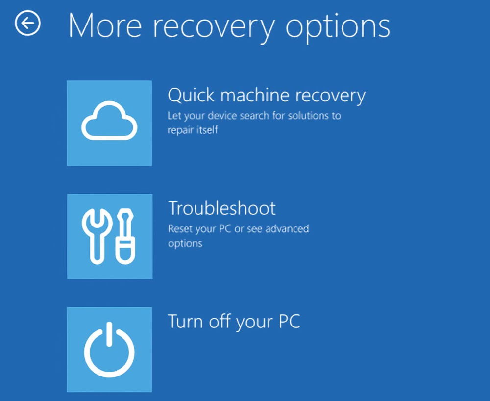 WinRE para Windows 11