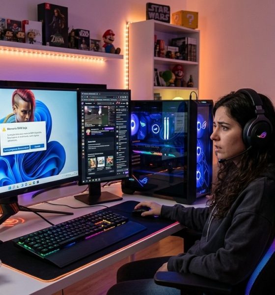 Windows 11 memoria ram generada con google gemini AI