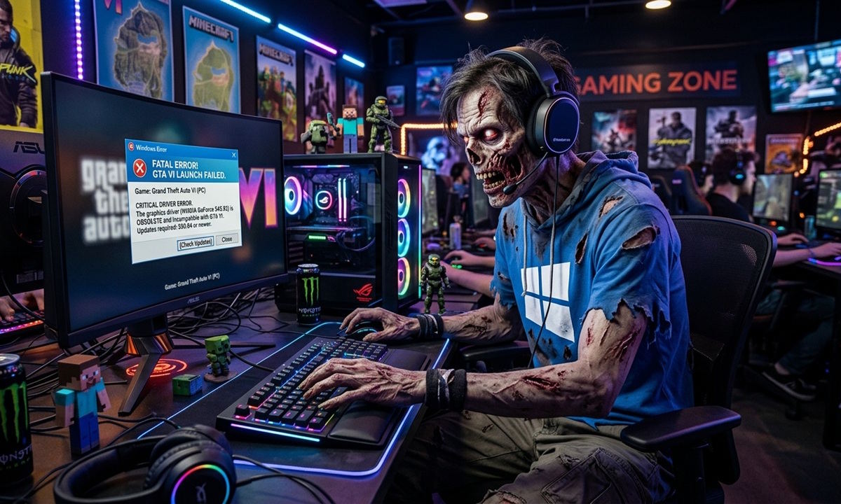 Para los gamers Windows 10 muere este mes de noviembre: no tendrá drivers para GTA VI