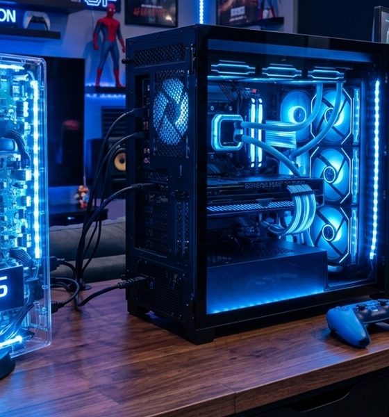 ps6 y PC gaming generada con google gemini AI