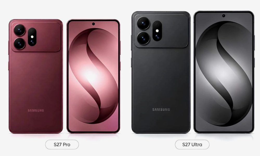 Galaxy S27 Pro y Galaxy S27 Ultra diseño