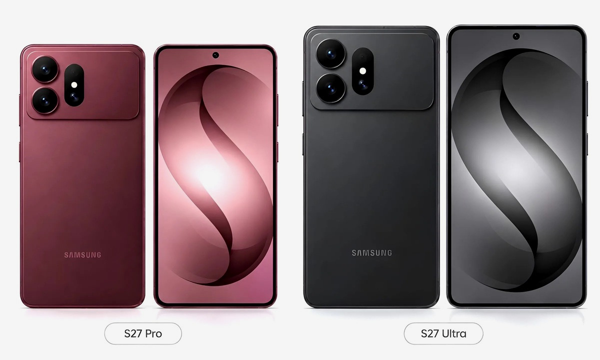 Galaxy S27 Pro y Galaxy S27 Ultra diseño