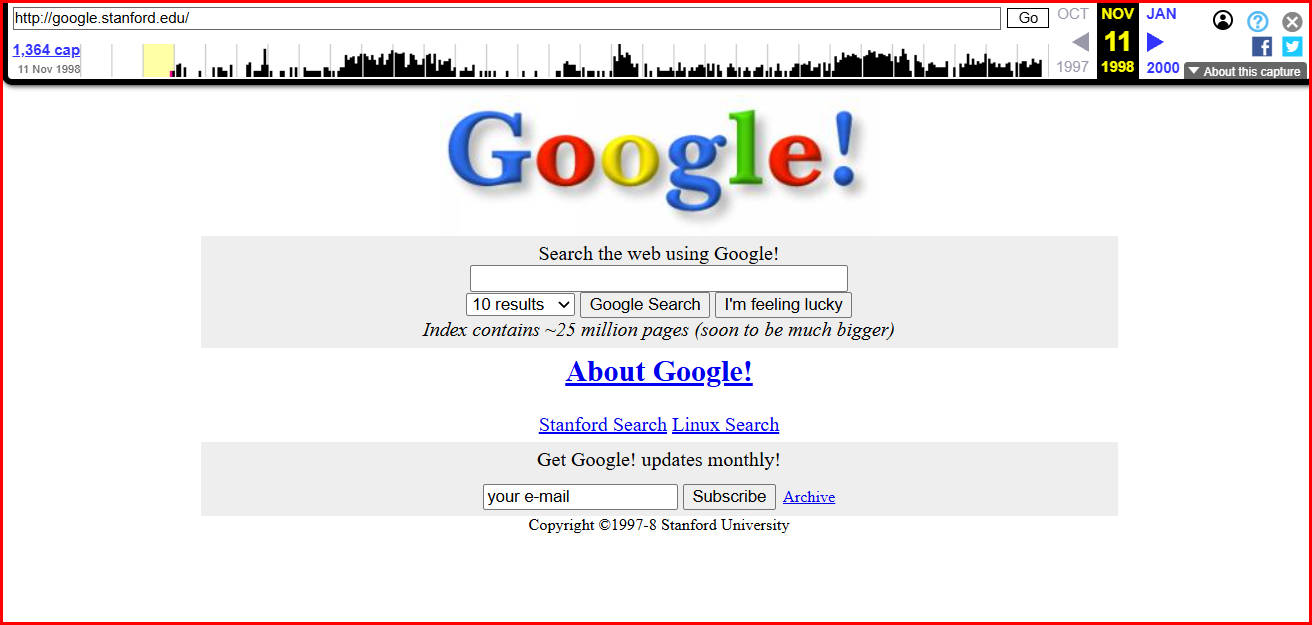 Google cumple 28 años: así ha cambiado el buscador que cambió Internet