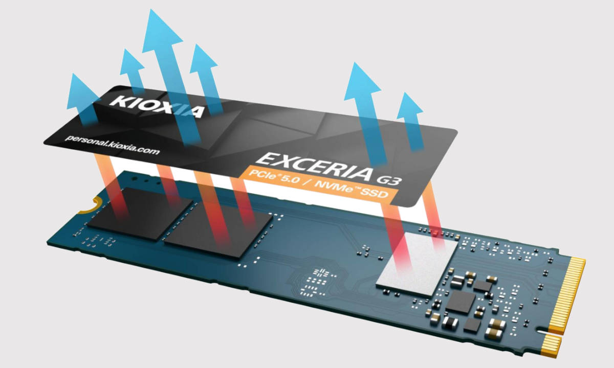 KIOXIA EXCERIA G3 lleva los 10 GB/s a la gama mainstream