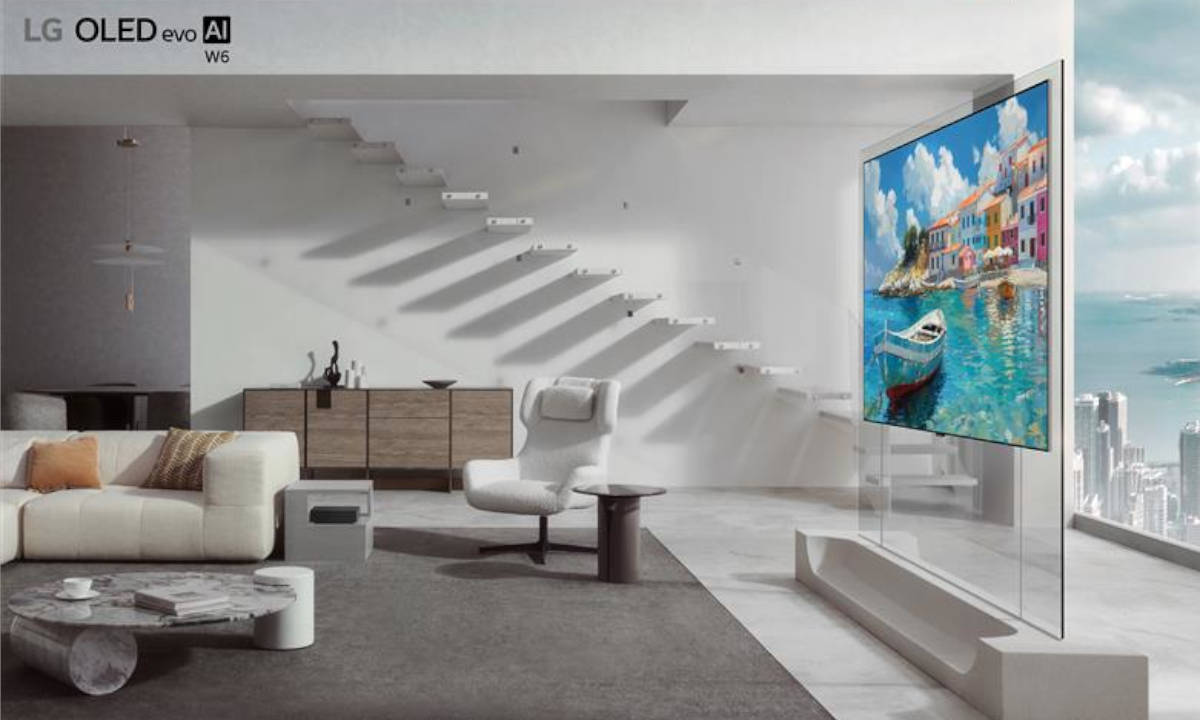 LG OLED evo W6: el Wallpaper TV vuelve nueve años después