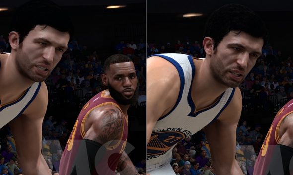 NBA 2K27 DLSS desactivado y activado 11