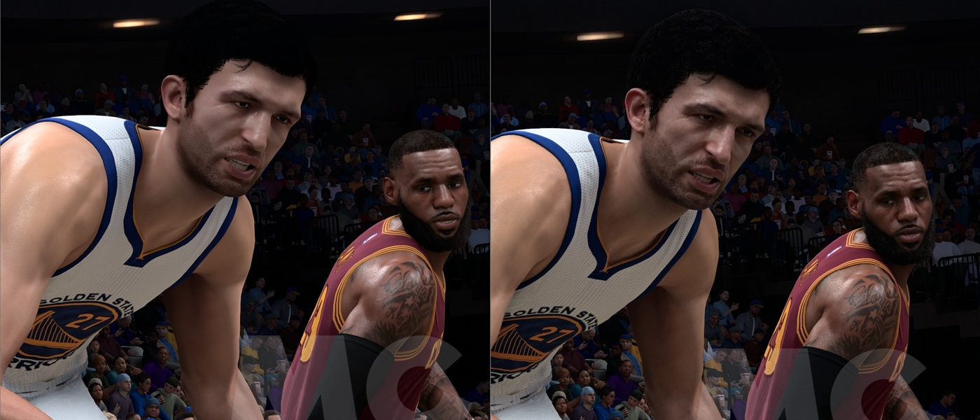 NBA 2K27 DLSS desactivado y activado 11