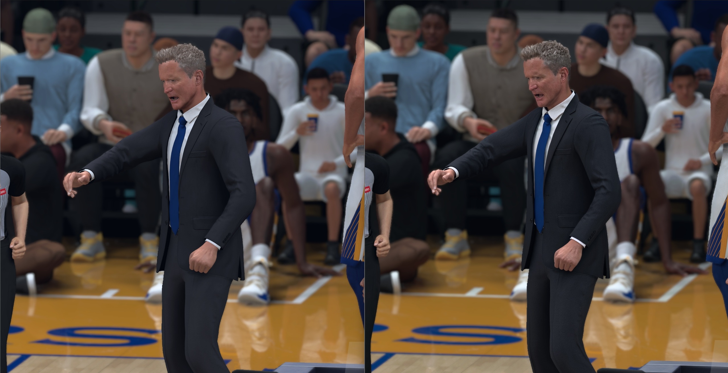 NBA 2K27 DLSS desactivado y activado 3